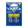 باتری قلمی آلکالاین وارتا Varta Longlife Power (6عددی)