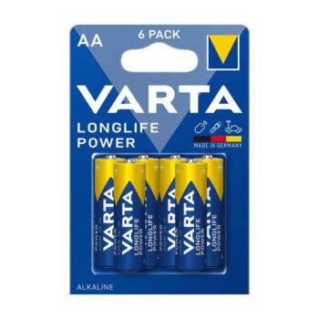 باتری قلمی آلکالاین وارتا Varta Longlife Power (6عددی)