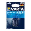 باتری نیم قلمی آلکالاین وارتا Varta Longlife Power (2عددی)