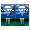 باتری نیم قلمی شارژی وارتا Varta 1000mAh (4عددی)