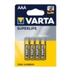 باتری نیم قلمی معمولی وارتا Varta Super Life (4عددی)
