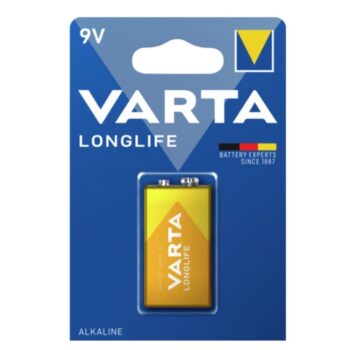 باتری کتابی آلکالاین وارتا Varta Longlife (1عددی)