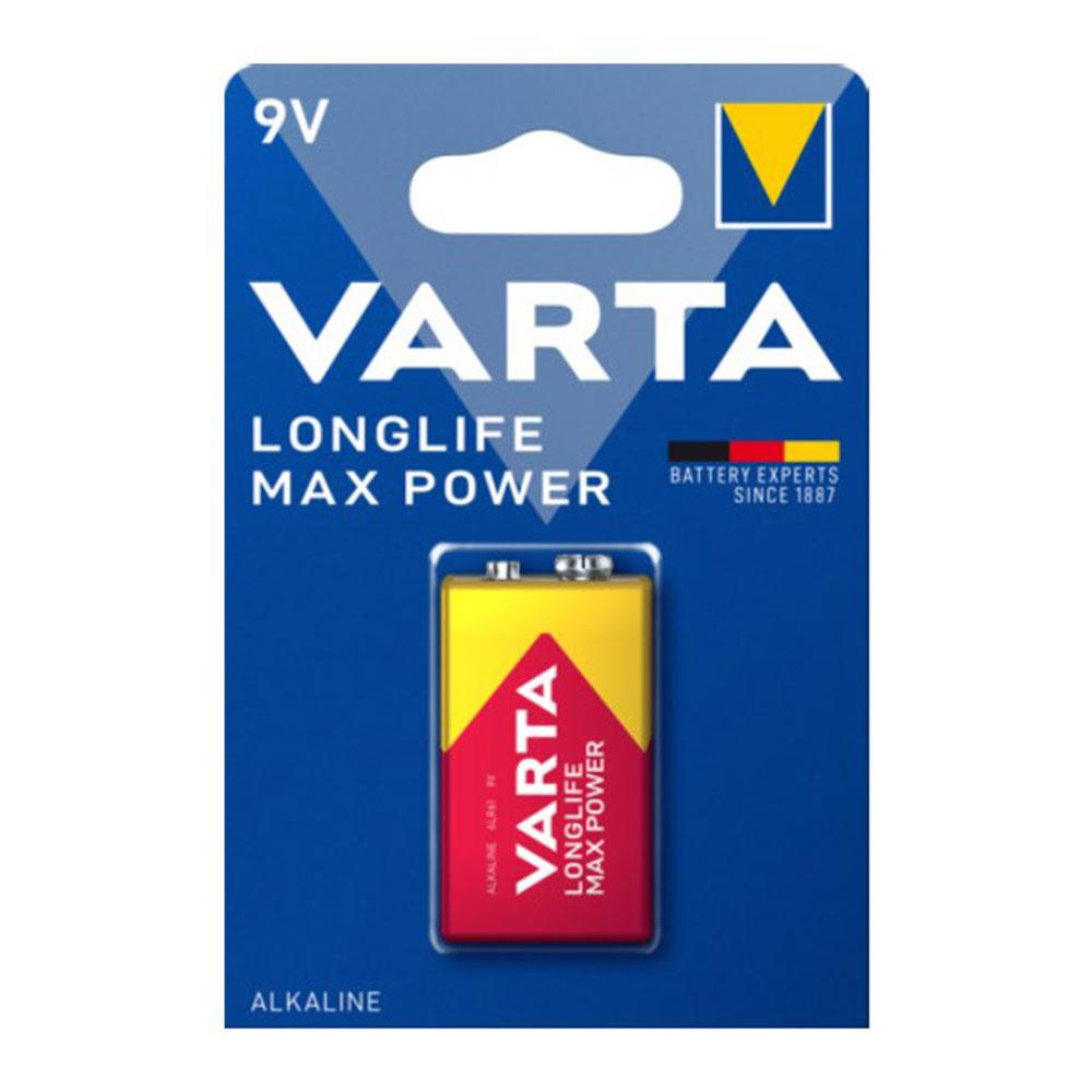 باتری کتابی آلکالاین وارتا Varta Longlife Max Power (1عددی)