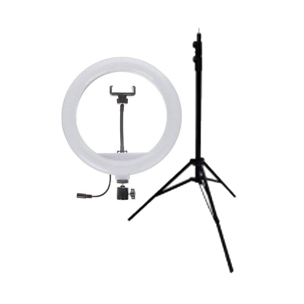 رینگ لایت Ring Light YQ-320A + سه پایه 803