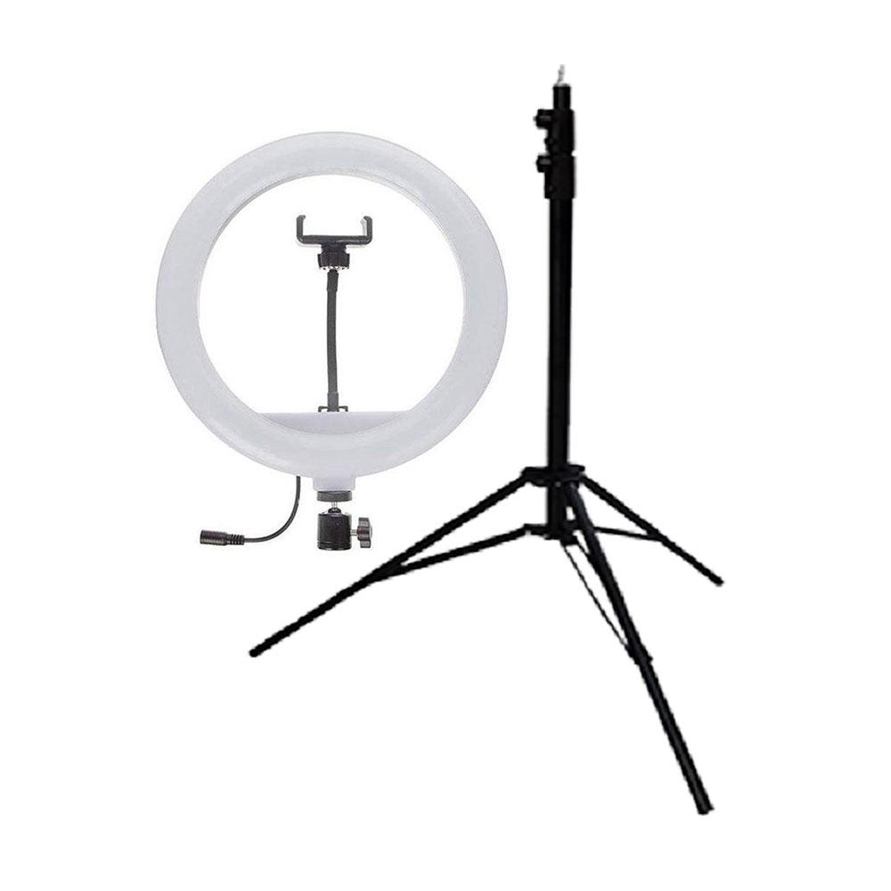 رینگ لایت Ring Light YQ-320A + سه پایه 805