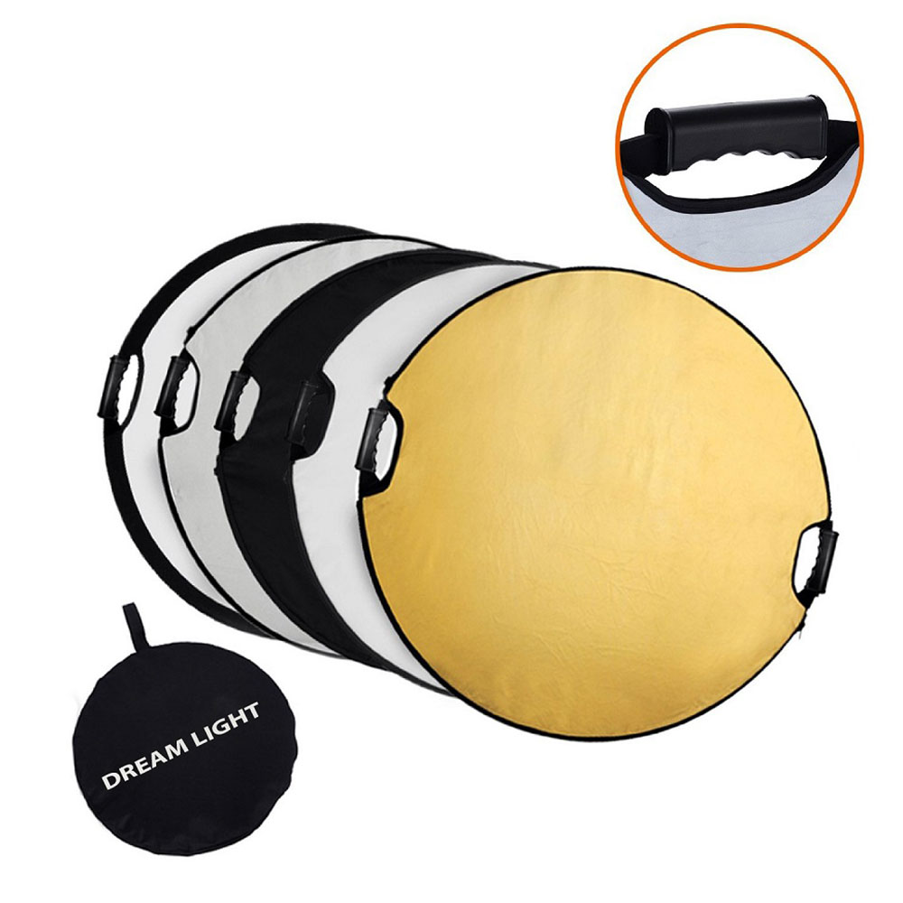 رفلکتور 5 کاره دسته دار 110 سانتی متر دریم لایت Dream Light