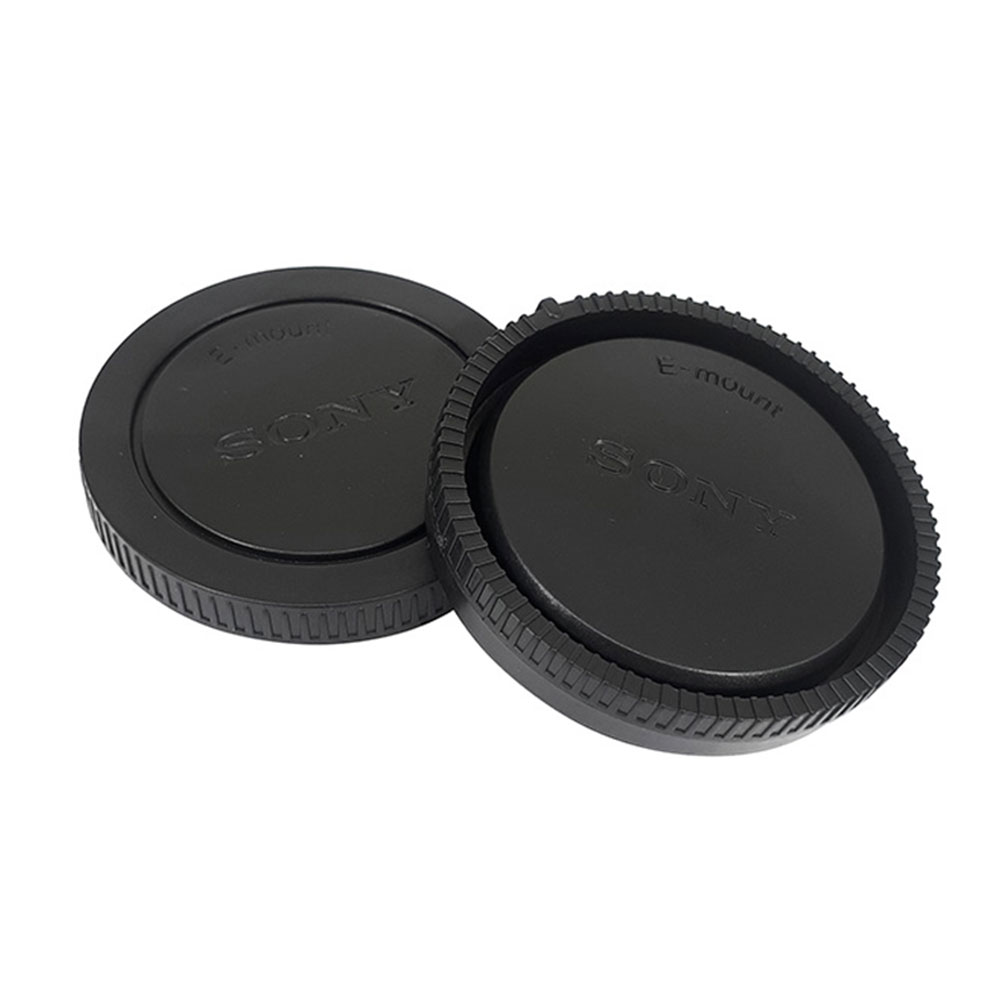 درب پشت لنز و بدنه سونی Sony Rear Lens cap + Camera Body Cap