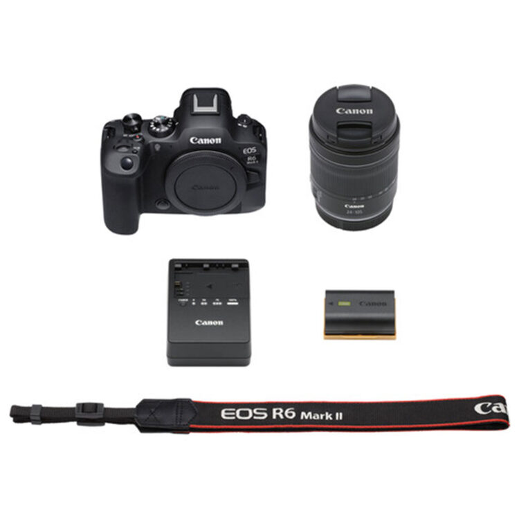 دوربین بدون آینه کانن Canon EOS R6 Mark II with 24-105mm f-4-7.1