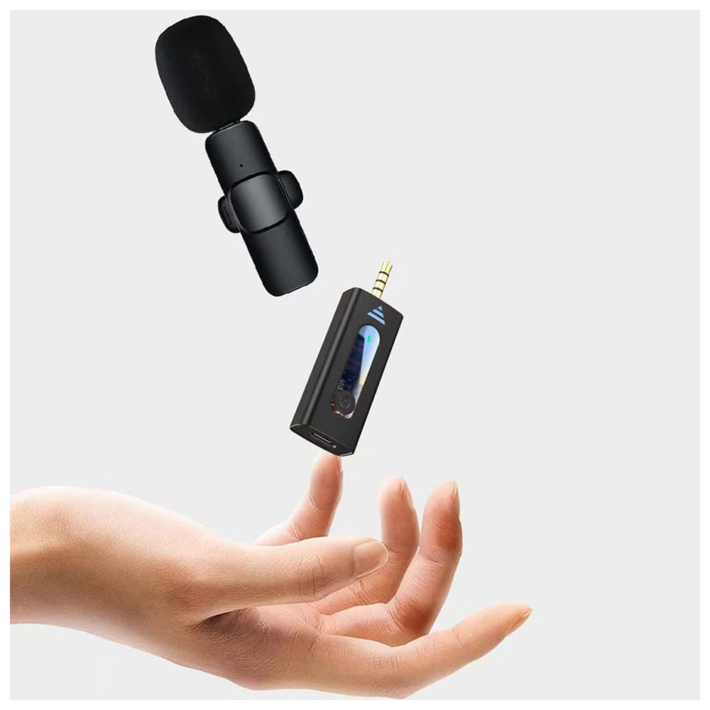 میکروفن یقه ای بی سیم دو میکروفن انسر مدل Answer K35