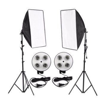 کیت دو شاخه نور ثابت 4 لامپ Diamond Kit 4 Lamps + لامپ