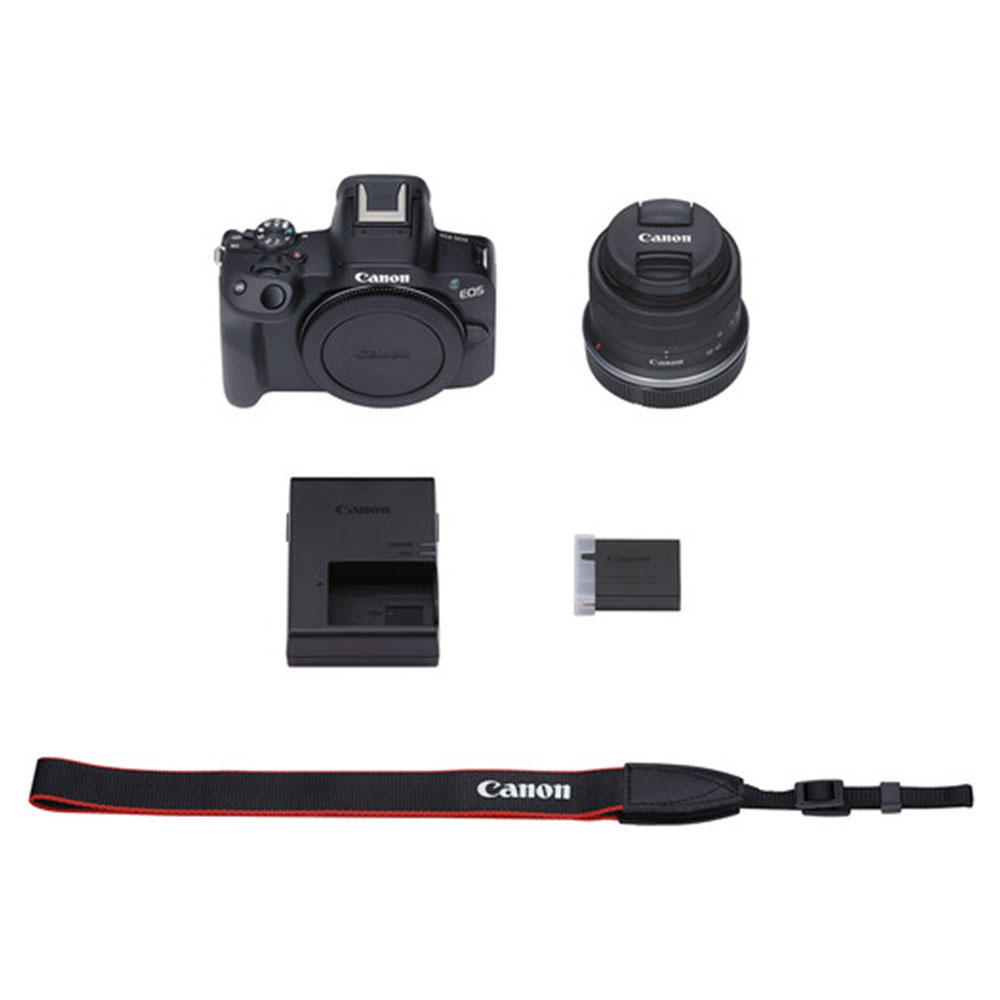 دوربین عکاسی بدون آینه کانن Canon EOS R50 Mirrorless with 18-45mm Lens