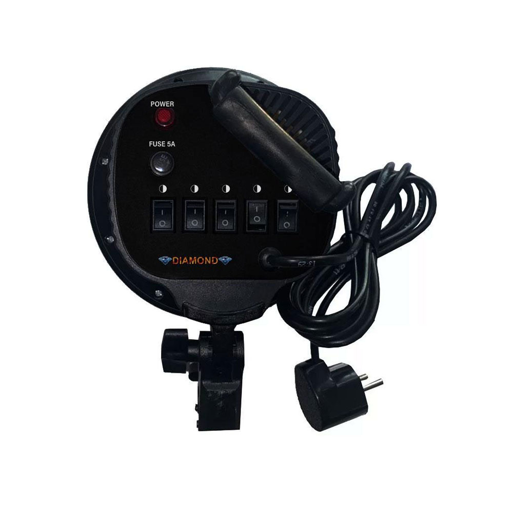 کیت دو شاخه نور ثابت 5 لامپ Diamond 5 Lamps + لامپ