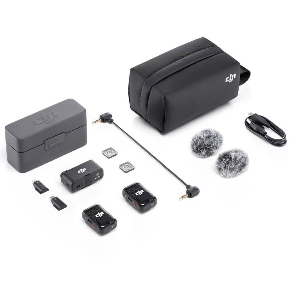 کیت میکروفن بی سیم دی جی آی DJI Mic 2 Wireless Microphone Kit