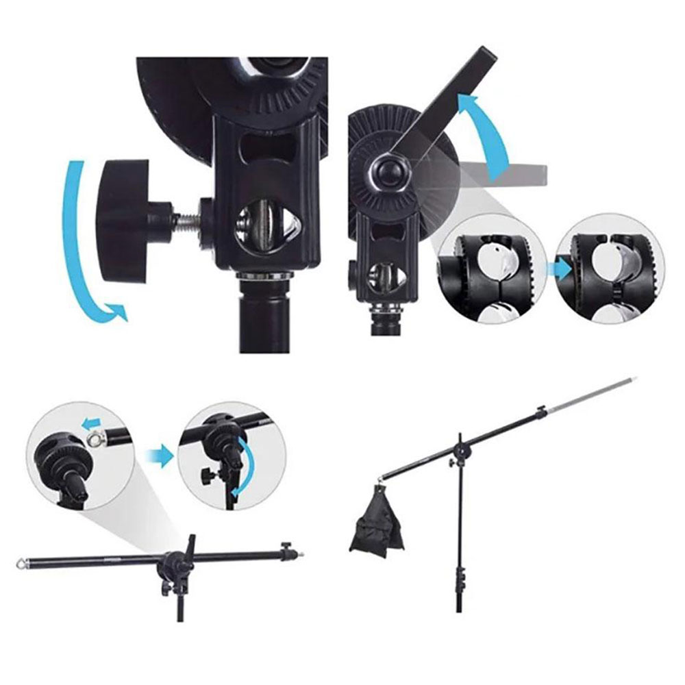 کیت نور ثابت 4 لامپ Answer LED Kit 4 Lamp + پایه فون 5×3