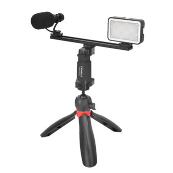 کیت نگهدارنده موبایل کامیکا Comica CVM VM10 K5 به همراه نور و میکروفون