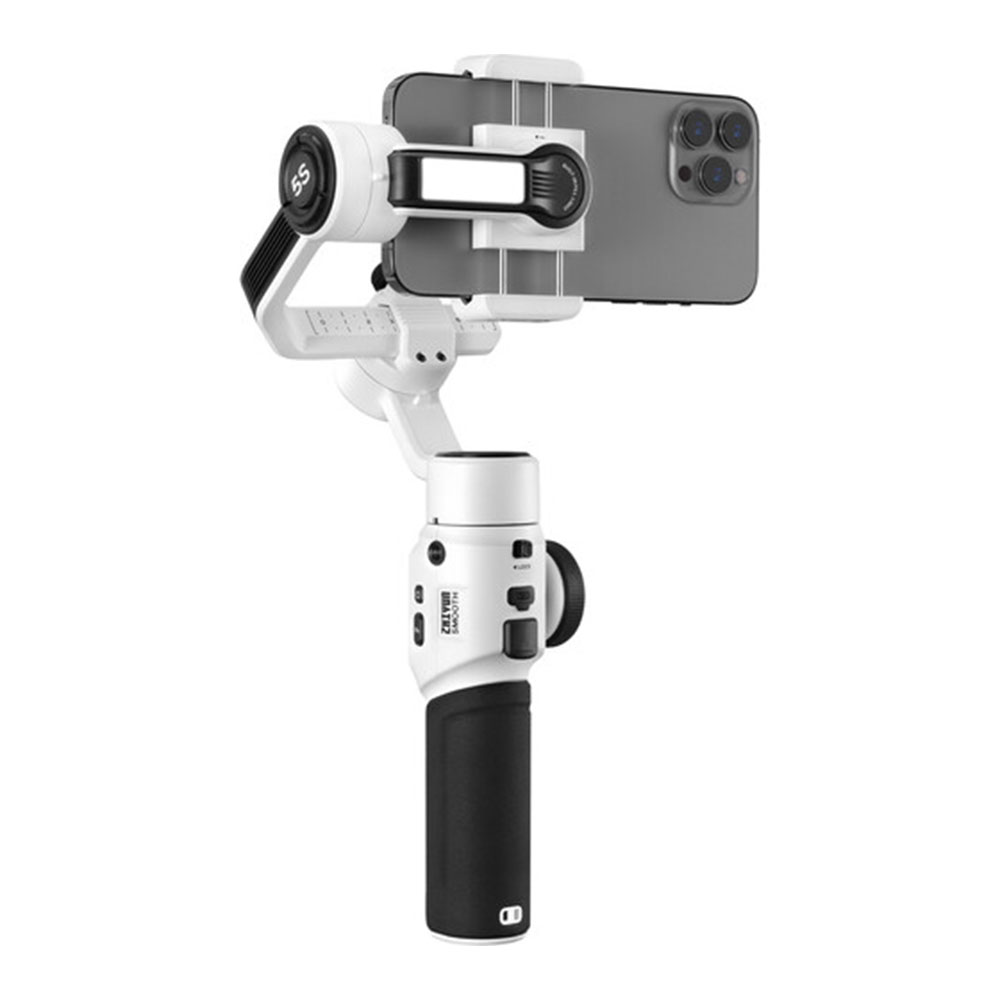 گیمبال موبایل ژیون تک اسموت 5 اس کمبو Zhiyun-Tech Smooth 5S Combo سفید