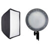 نور تک شاخه پروژكتور 100 وات دیاموند Diamond SMD T020 + سافت باکس 50×70