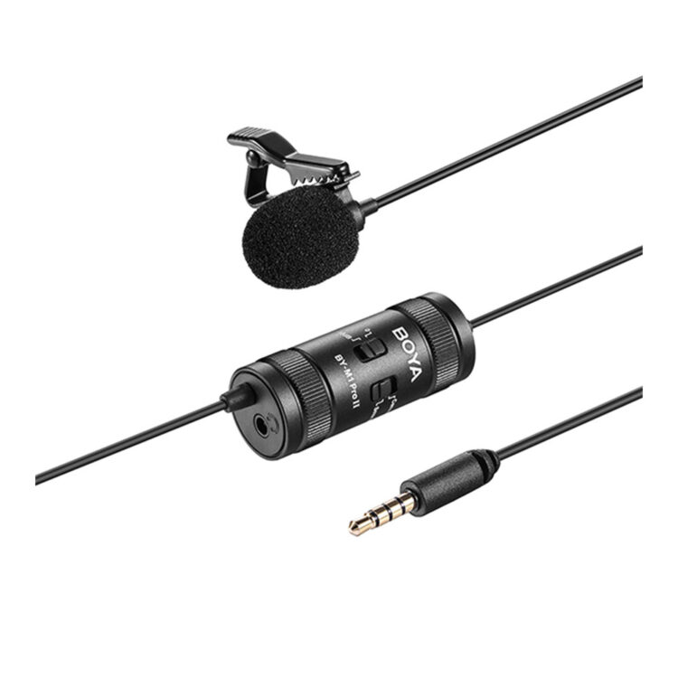 میکروفن یقه ای بویا مدل Boya BY-M1 Pro II