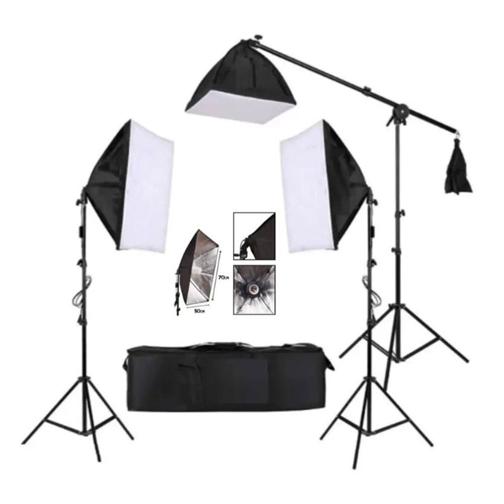 کیت سه عددی نور ثابت Continuous Lighting Kit 3 Heads