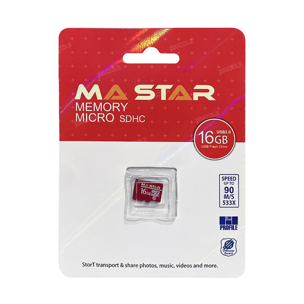 رم میکرو اس دی 16 گیگابایت MA-SATAR MicroSD 16GB 80MG