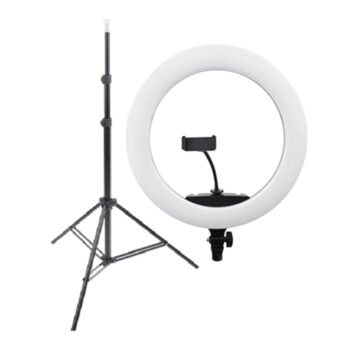 رینگ لایت عکاسی هیرو مدل Hero KY-BK416 III Ring light + پایه 803