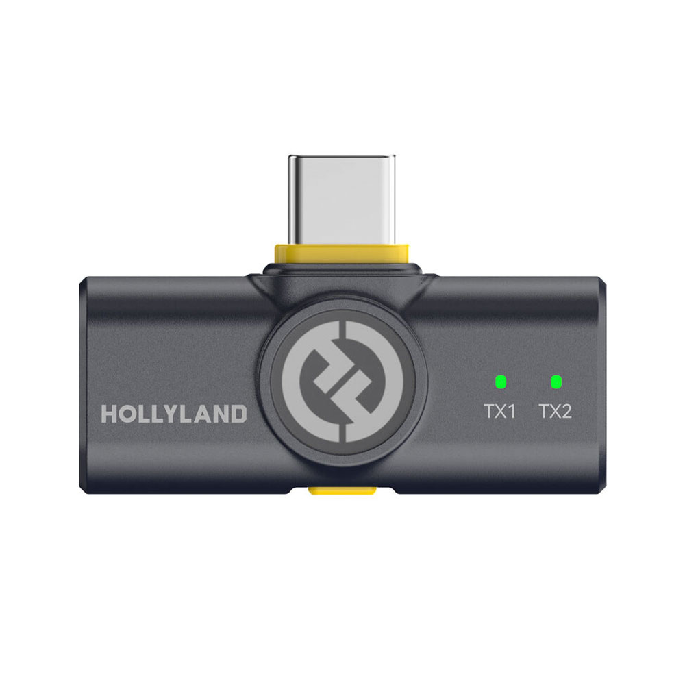 میکروفن یقه ای بی سیم هالی لند Hollyland Lark M2 COMBO