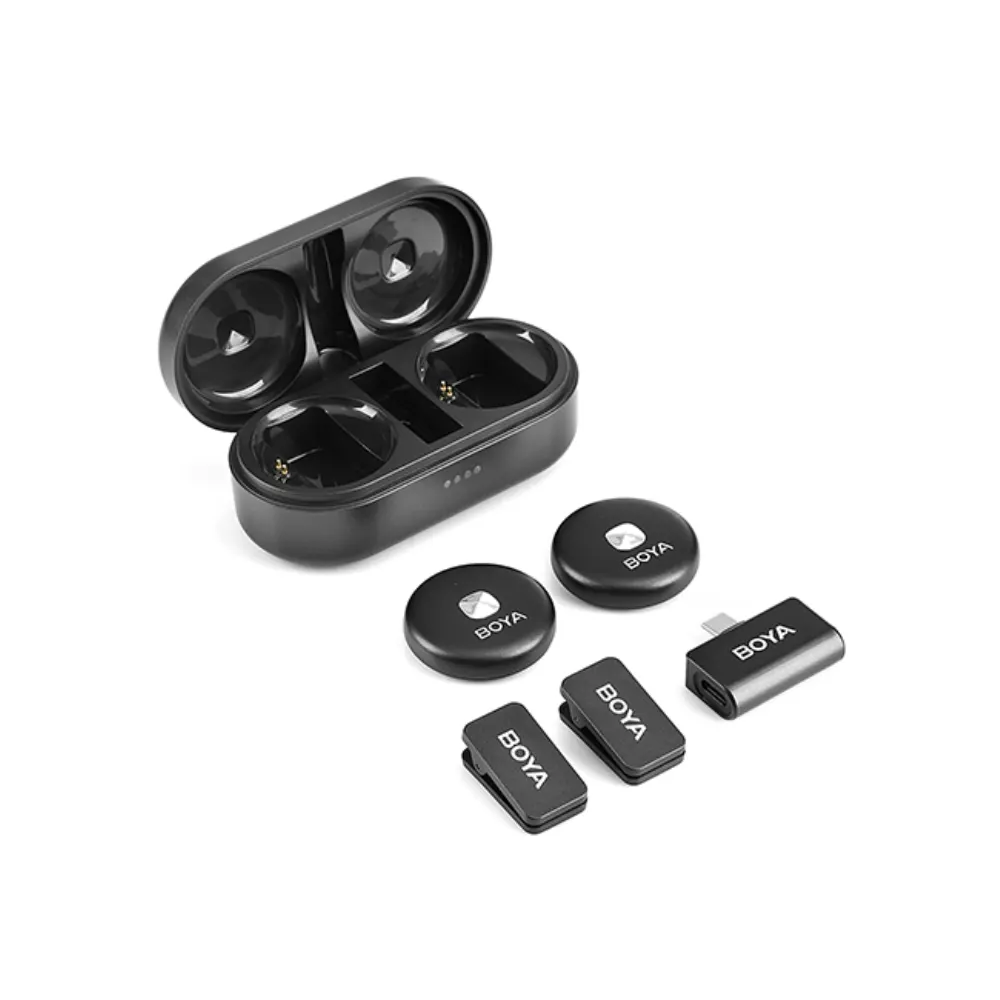 میکروفون بی سیم دو کاناله 2.4 گیگاهرتز بویا مدل OMIC U