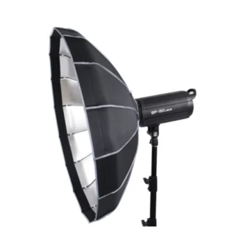 بیوتی دیش پرتابل 16 وجهی پارابولیک Beauty Dish Silver 105 cm