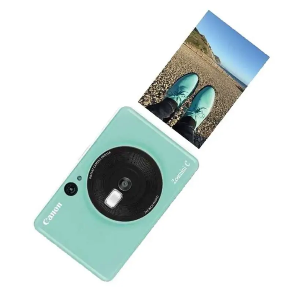 دوربین چاپ سریع کانن Canon Zoemini C Instant Camera Printer Mint Green