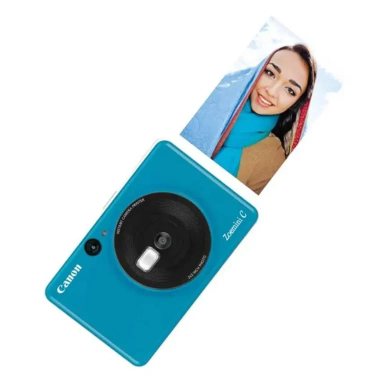 دوربین چاپ سریع کانن Canon Zoemini C Instant Camera Printer Seaside Blue