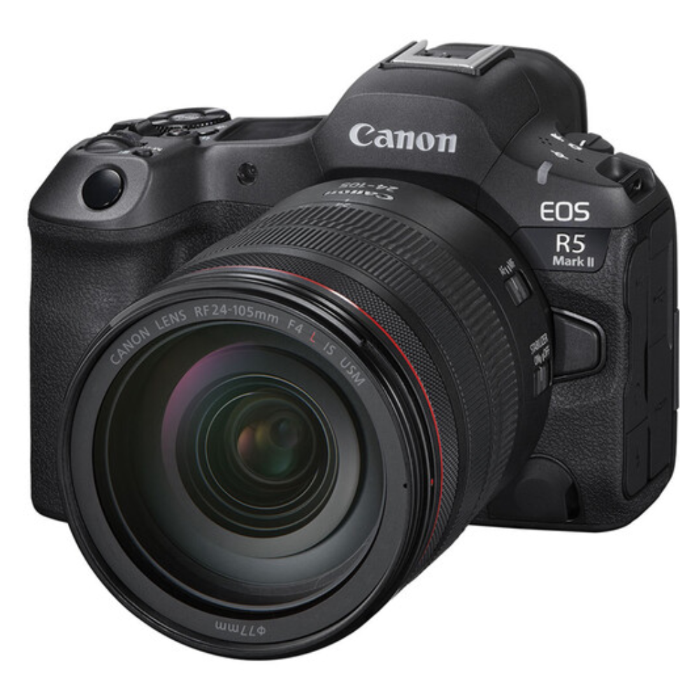 دوربین بدون آیینه کانن Canon EOS R5 Mark II Mirrorless Camera with 24-105mm f/4 Lens