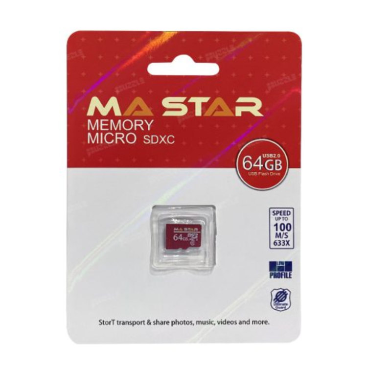 کارت حافظه MA STAR 64GB 80Mg