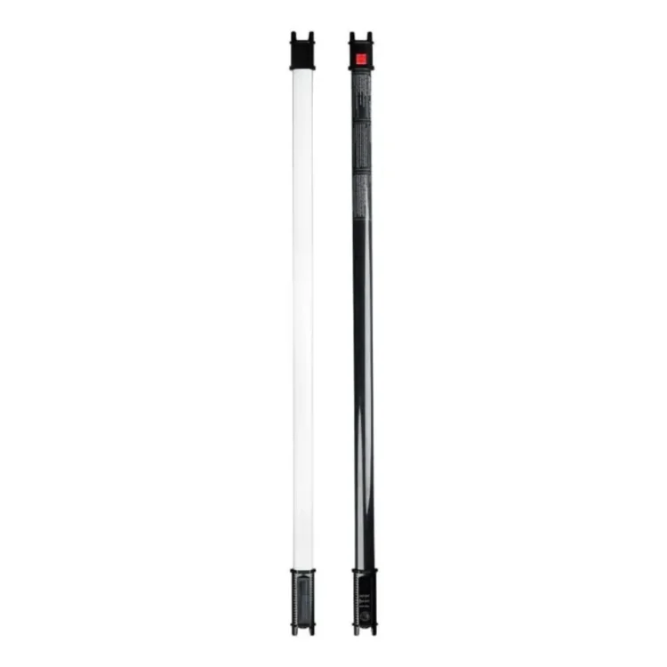 نور باتومی آر جی بی مکس‌لایت Maxlight HDL-100AIPRC RGB LED Tube Light از نمار روبرو و پشت