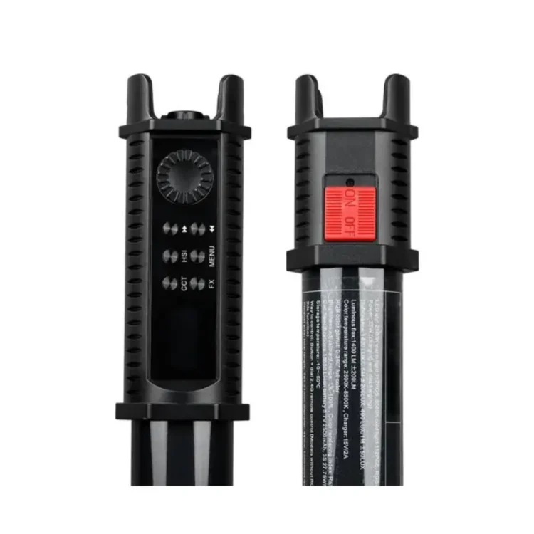 نور باتومی آر جی بی مکس‌لایت Maxlight HDL-100AIPRC RGB LED Tube Light و اتصالات