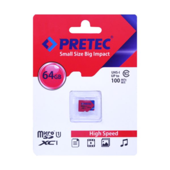 کارت حافظه PRETEC 64G_100mg