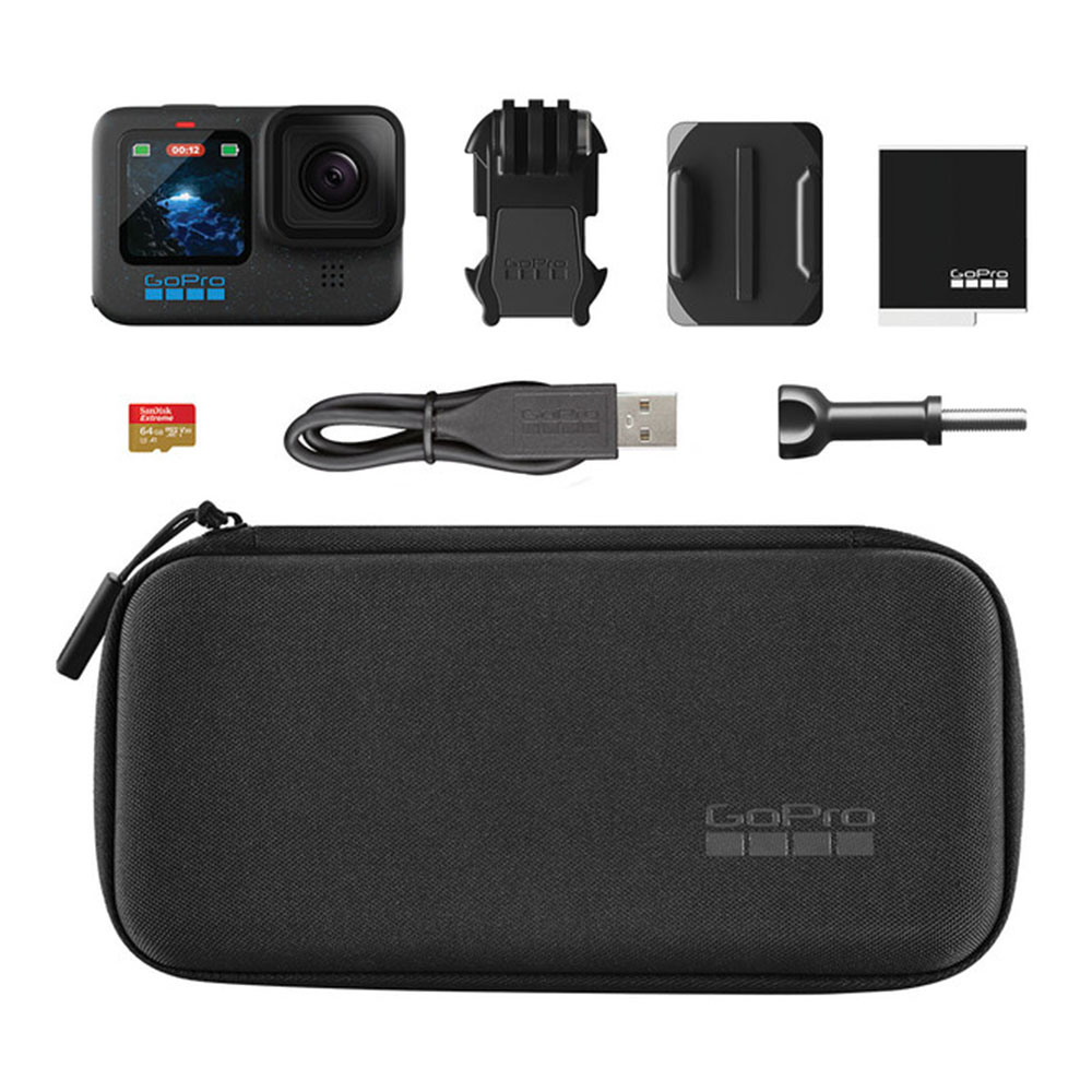 دوربین ورزشی گوپرو هیرو 12 GoPro HERO12 Black bundle