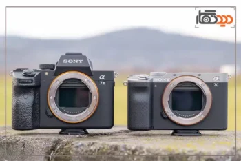 مقایسه دوربین سونی alpha 7 iii با alpha 7c ii