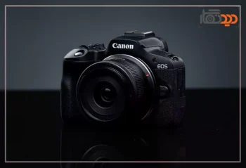 دوربین کانن r100 و نمای روبرو