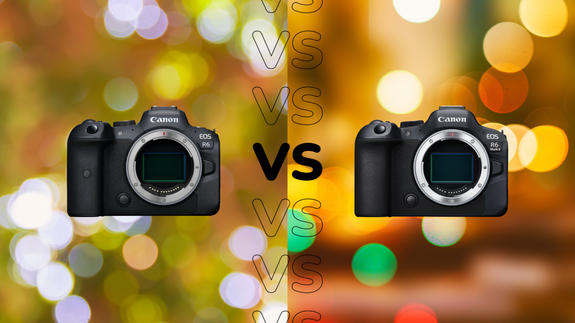 مقایسه دوربین R6 با R6 II