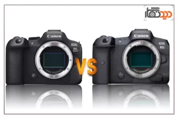 مقایسه دوربین کانن R6 II با R5