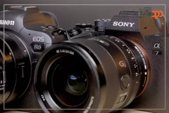 بررسی فنی دوربین سونی a7 iv و کانن R8