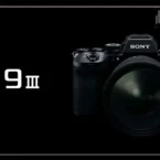 دوربین سونی A9 III و زمینه سیاه