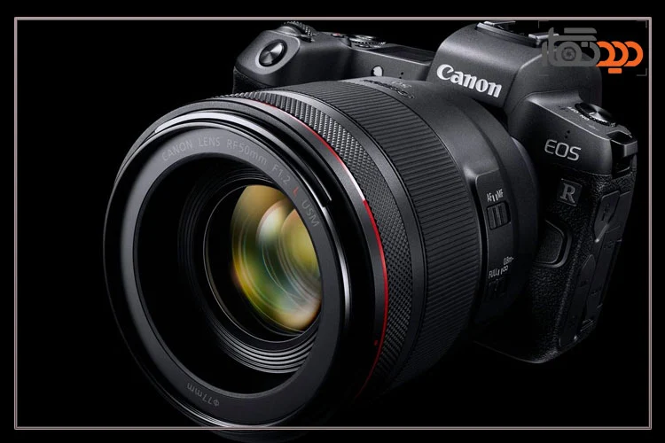 نقد و بررسی دوربین EOS R و نمای جانبی